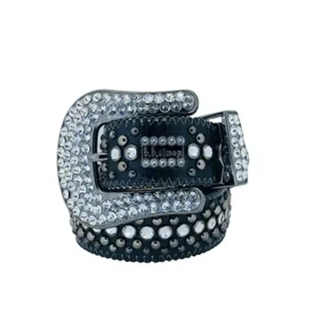 BB Simon Crystal-Embellished Belt — photo 5 of 10