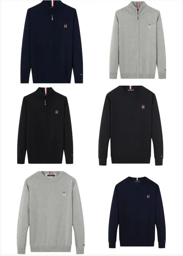 Tommy Hilfiger Logo Knit Sweaters