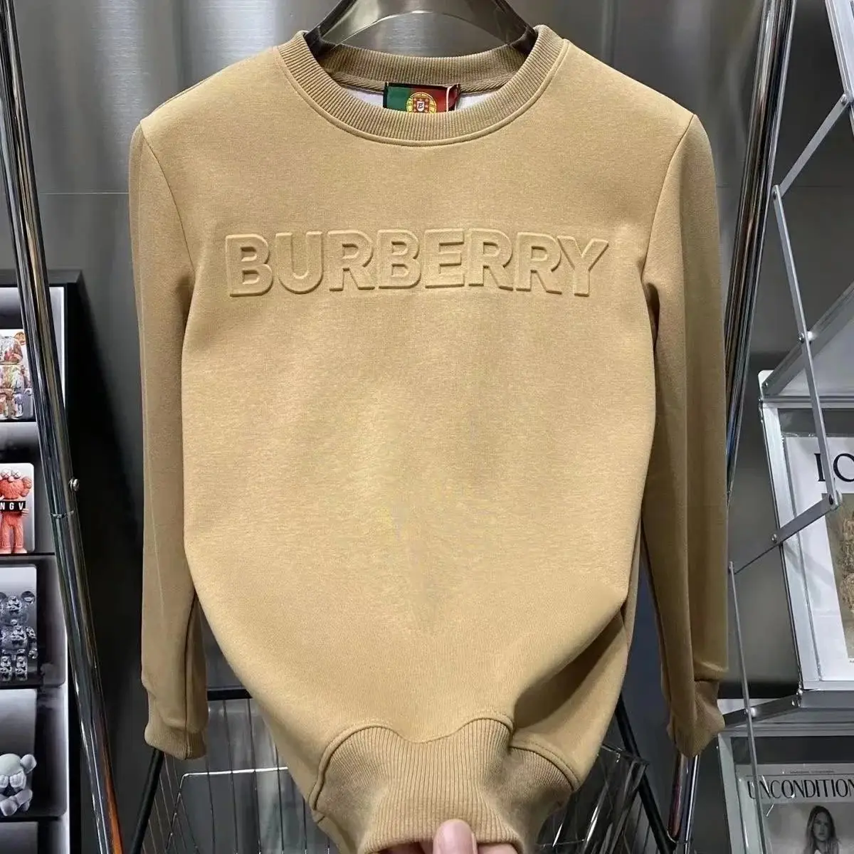 Burberry Embossed Logo Sweatshirt — photo 6 of 7