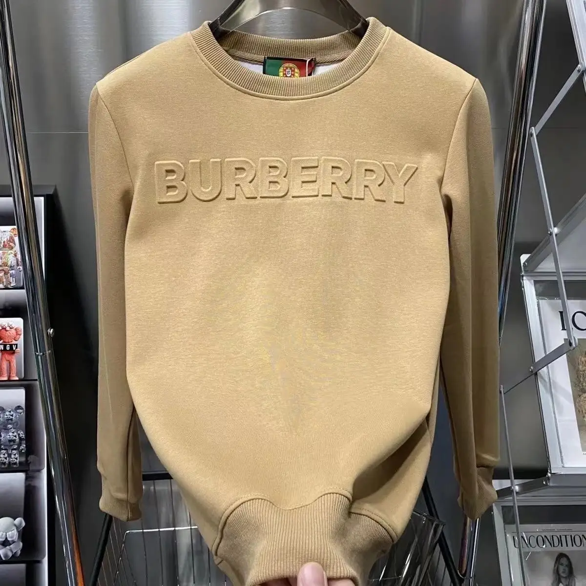 Burberry Embossed Logo Sweatshirt — photo 6 of 14