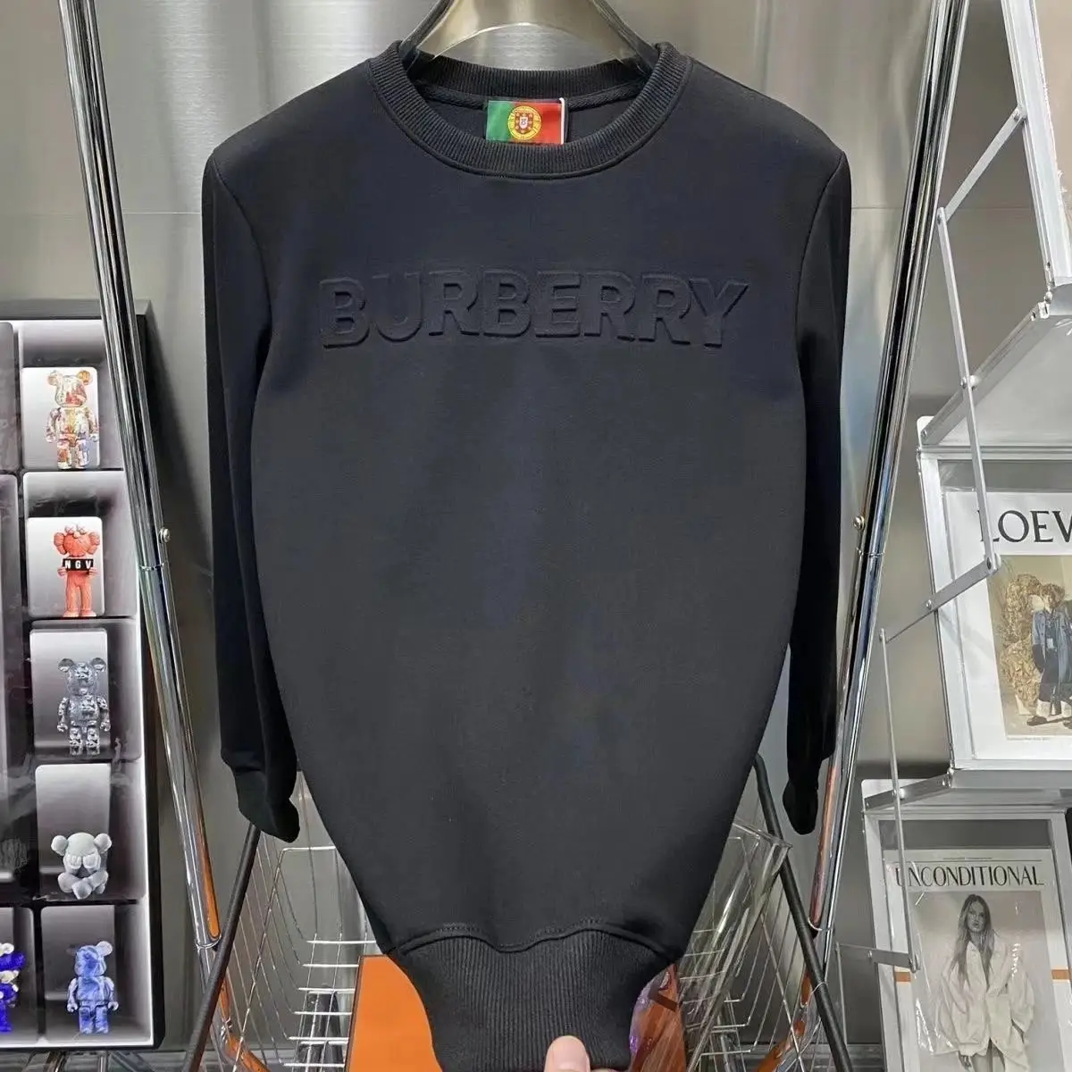 Burberry Embossed Logo Sweatshirt — photo 7 of 14