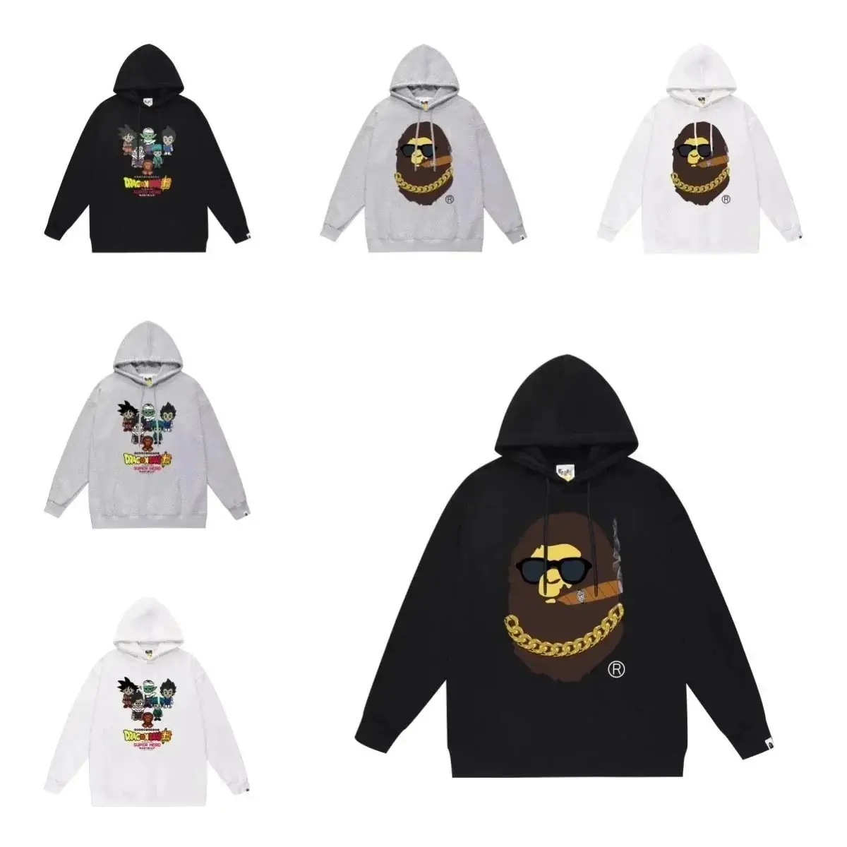 BAPE Ape Head & Dragon Ball Z Hoodies