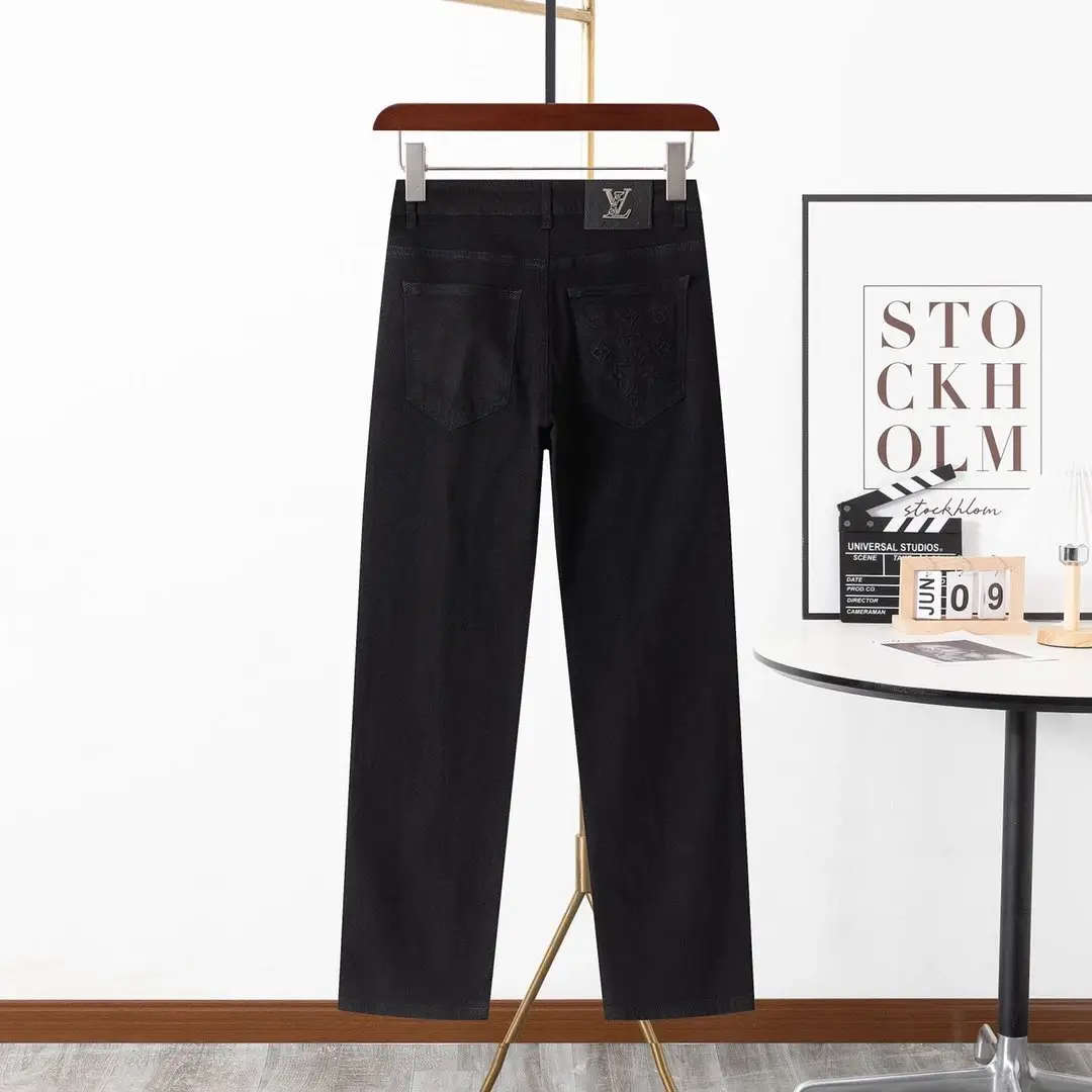 LV Black Straight-Leg Pants — photo 4 of 14