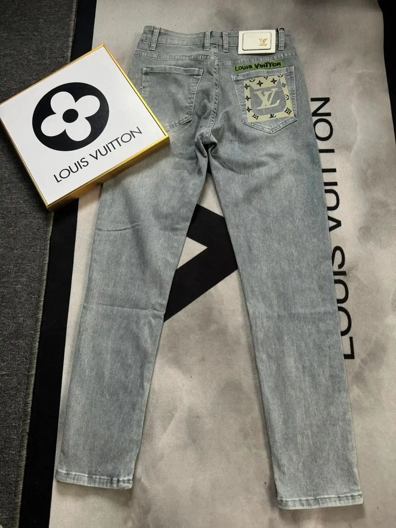 LV Black Straight-Leg Pants — photo 8 of 14