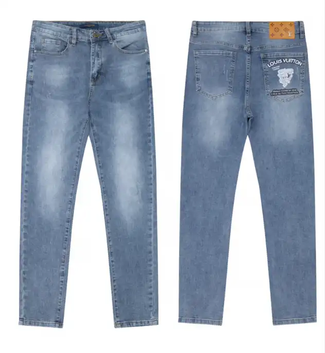 Louis Vuitton Monogram Denim Jeans — photo 12 of 15