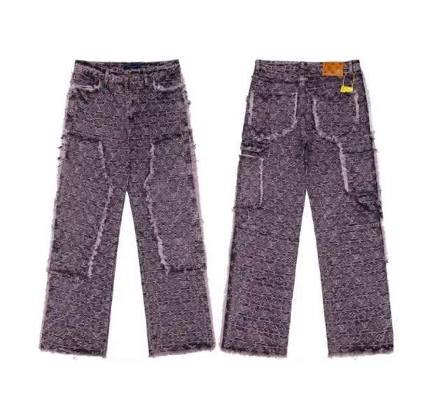 Louis Vuitton Monogram Denim Jeans — photo 8 of 15