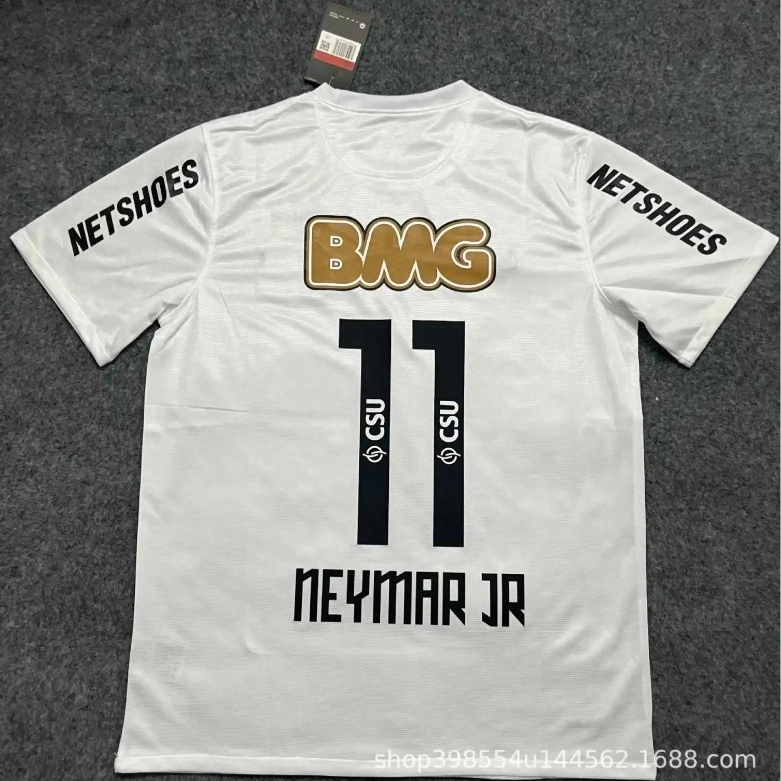 Santos Neymar Jr #11 Away Jersey