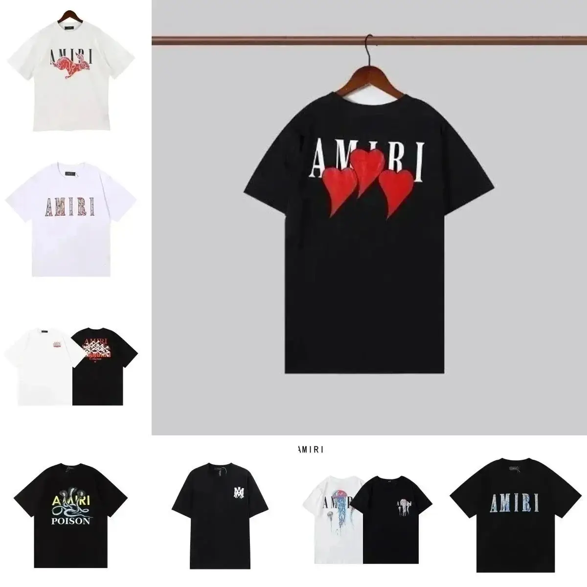AMIRI Heart Logo T-Shirt