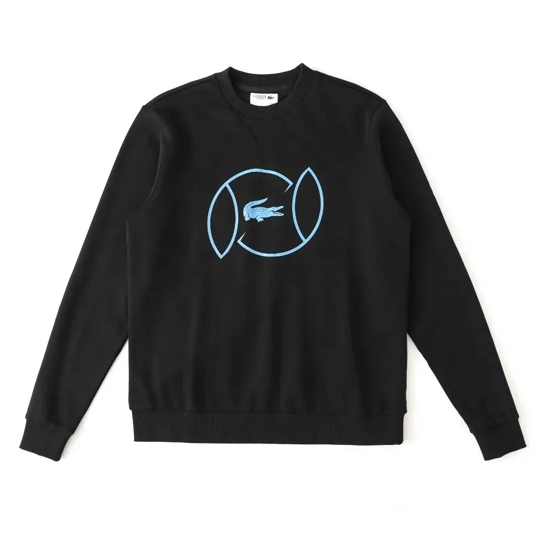 Lacoste Crocodile Graphic Long Sleeve Sweatshirt — photo 10 of 14