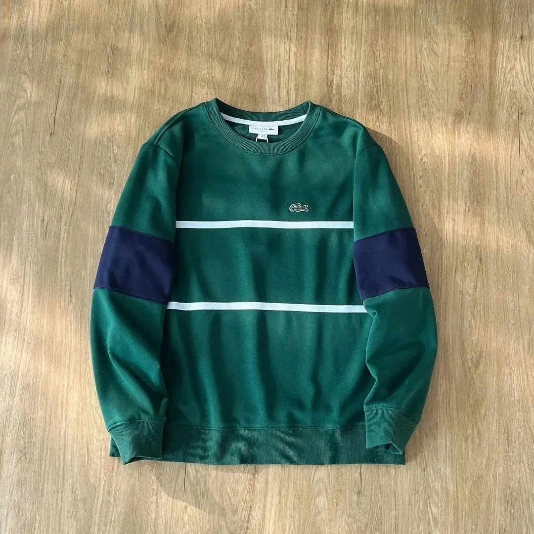 Lacoste Crocodile Graphic Long Sleeve Sweatshirt — photo 12 of 14