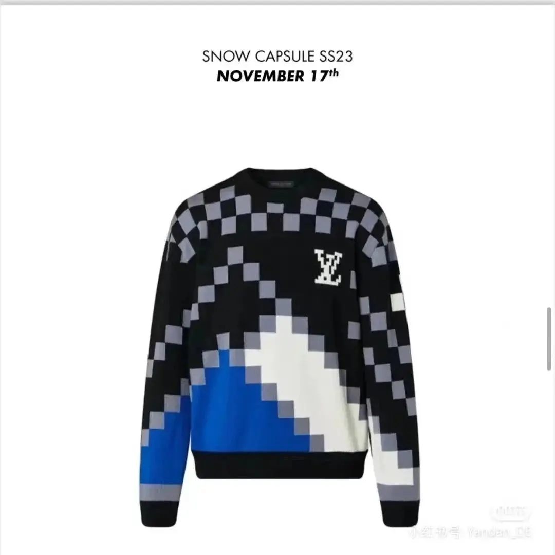 Louis Vuitton LV Fashionable and simple Baita pullover sweater is comfortable and breathable — photo 3 of 14