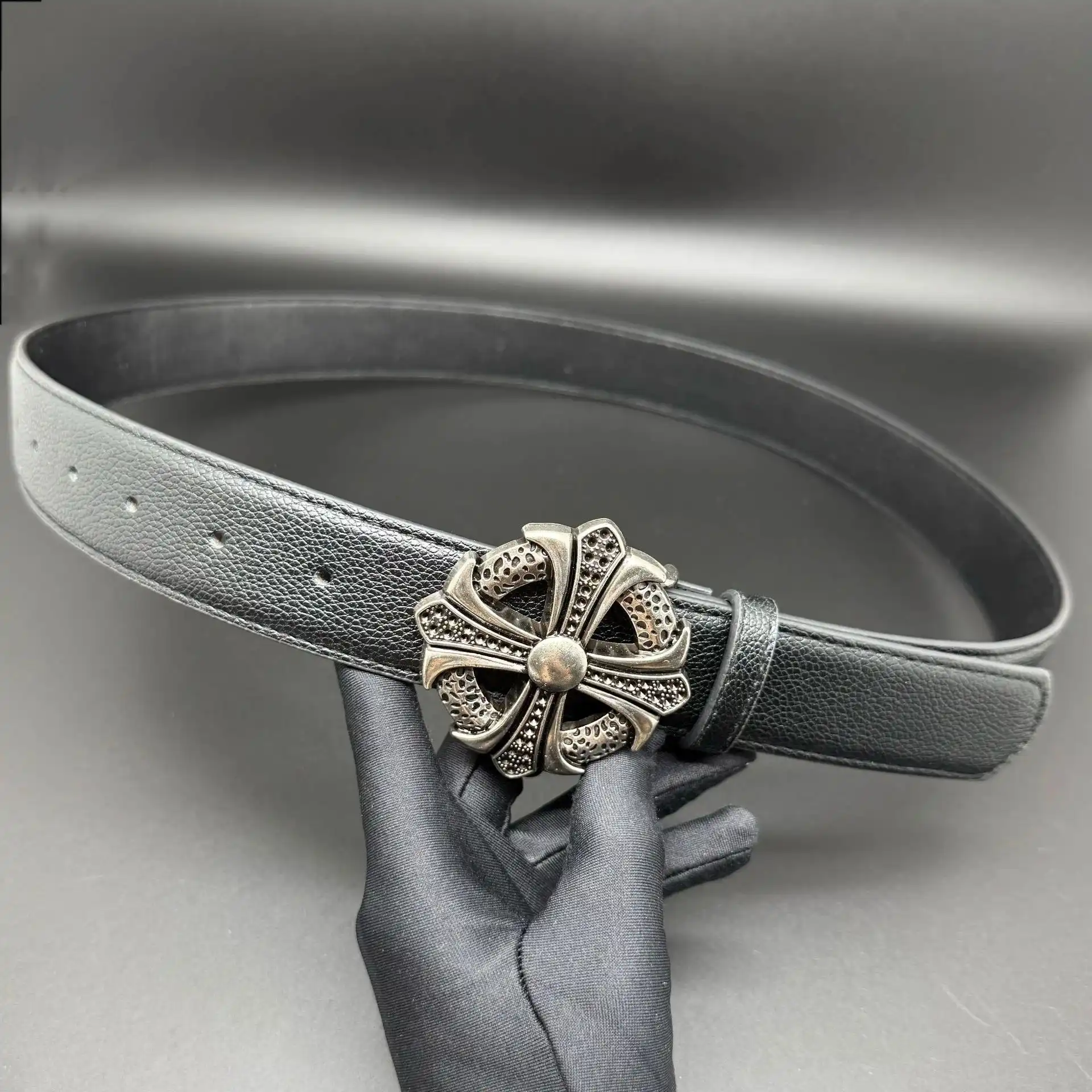 Chrome Hearts Leather Belt — photo 3 of 12