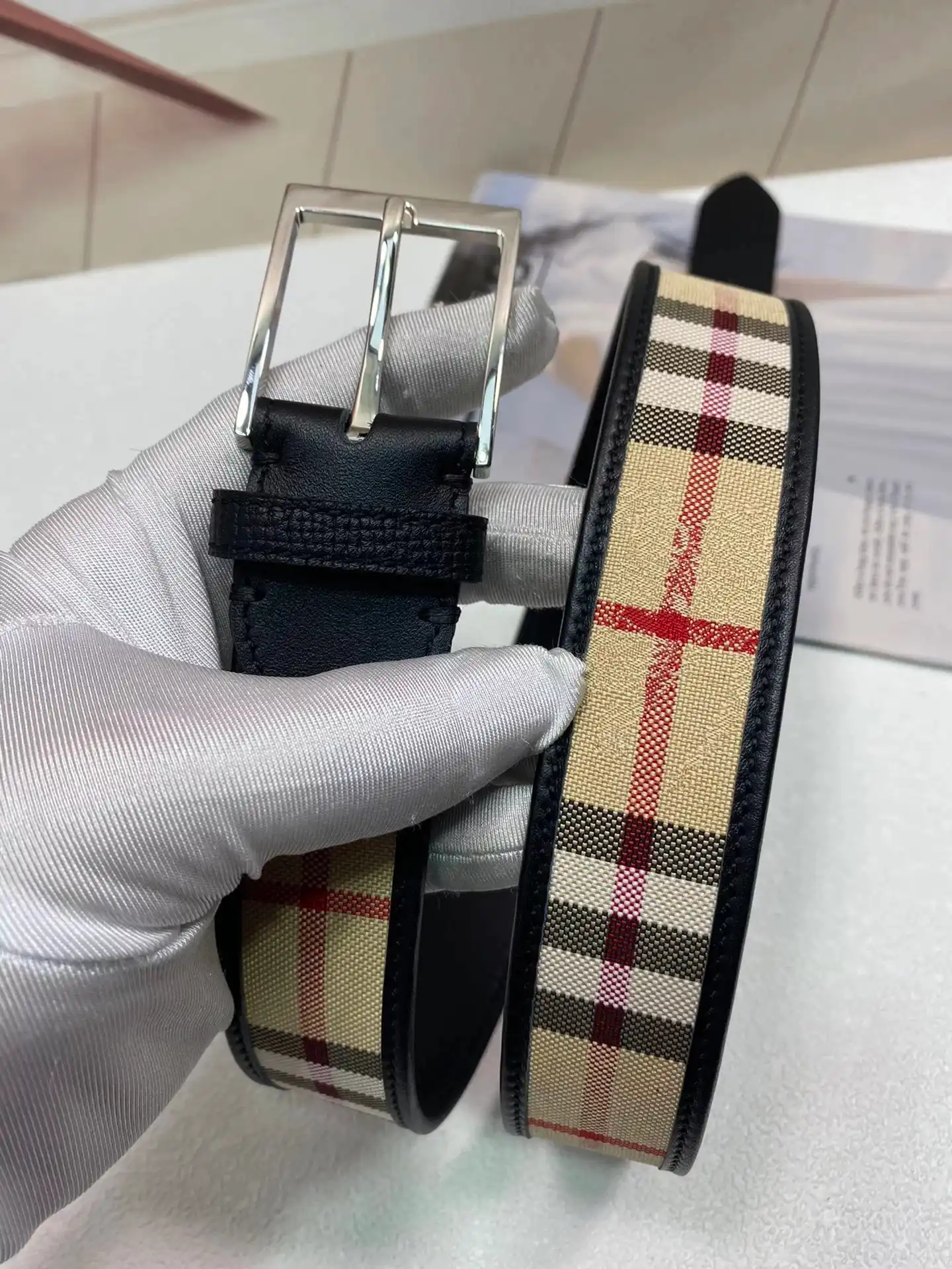 Burberry Leather Belt — photo 15 of 15